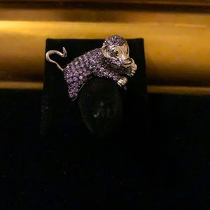 Vintage Monkey Themed Ring